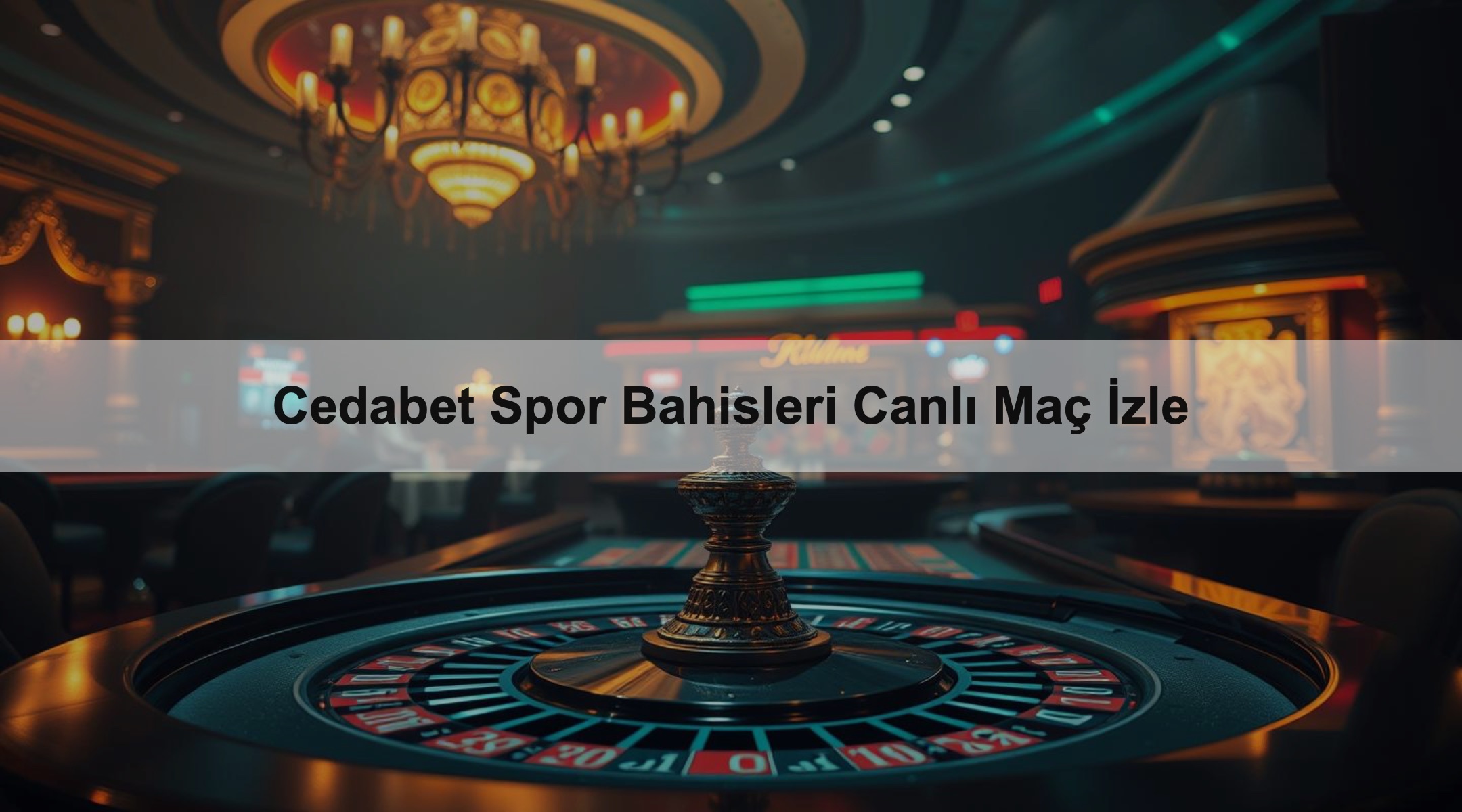 Cedabet Spor Bahisleri Canlı Maç İzle