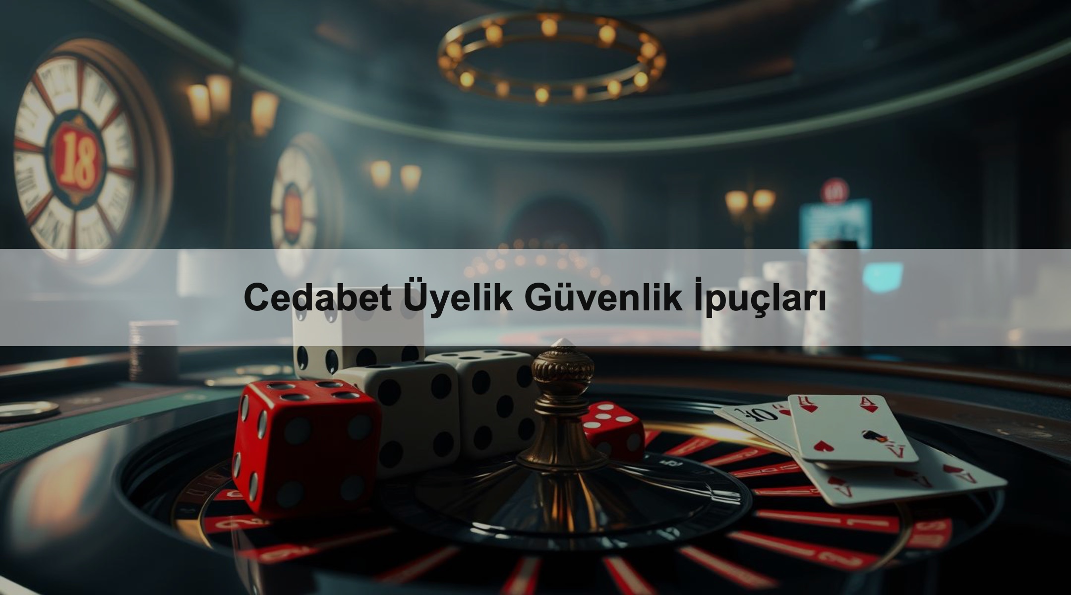 Cedabet Üyelik Güvenlik İpuçları